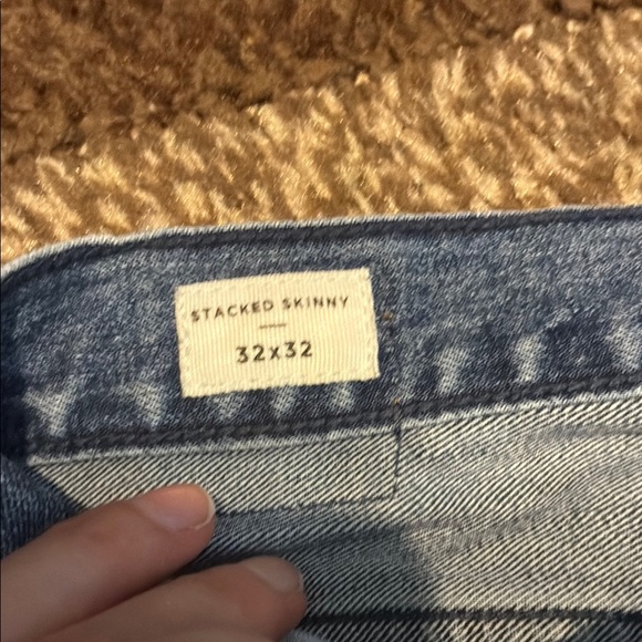 PacSun Blue Skinny Distressed Jeans - Picture 3 of 15
